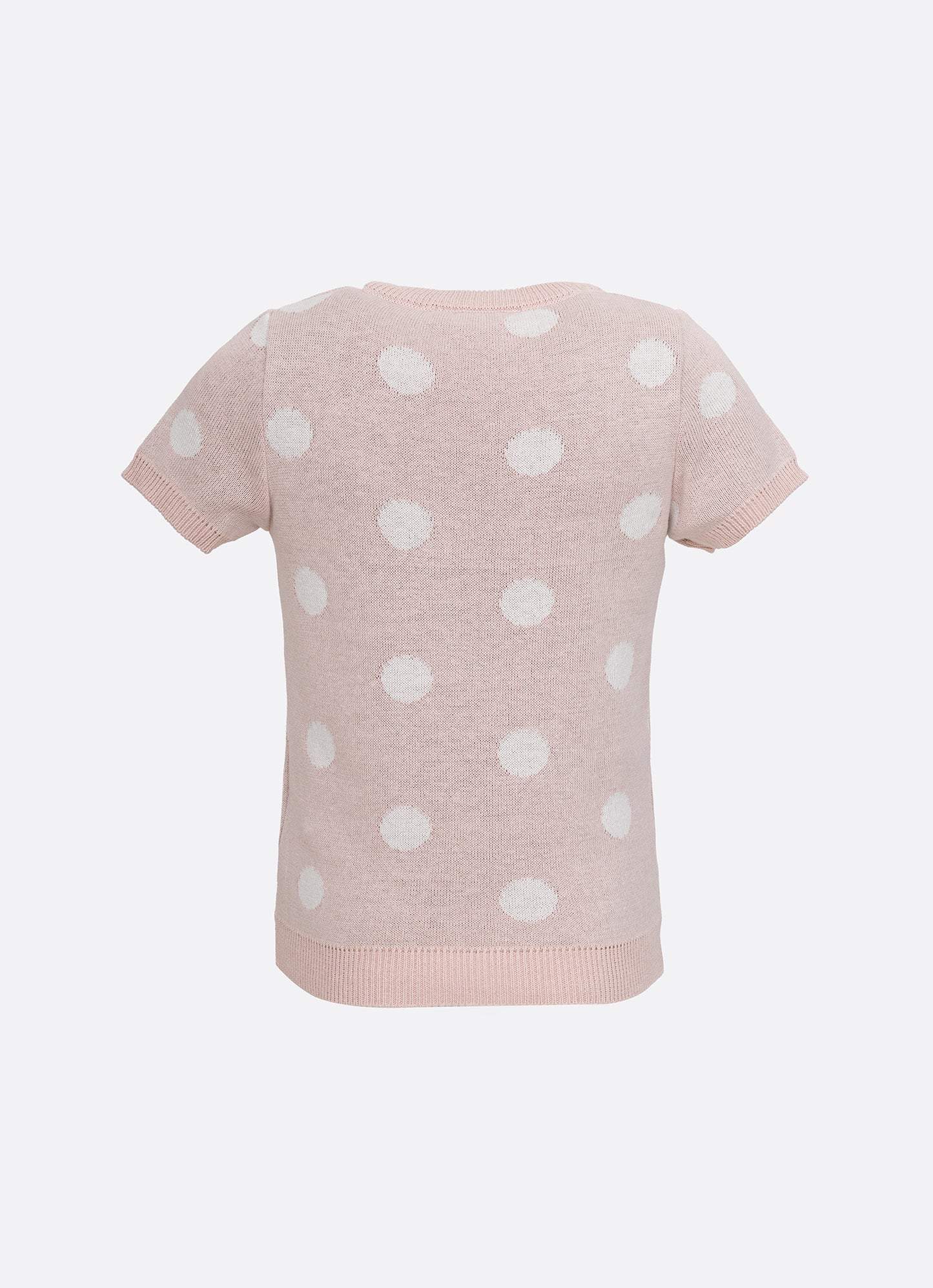 Blusa Tricot Poá Rosto Ursinha