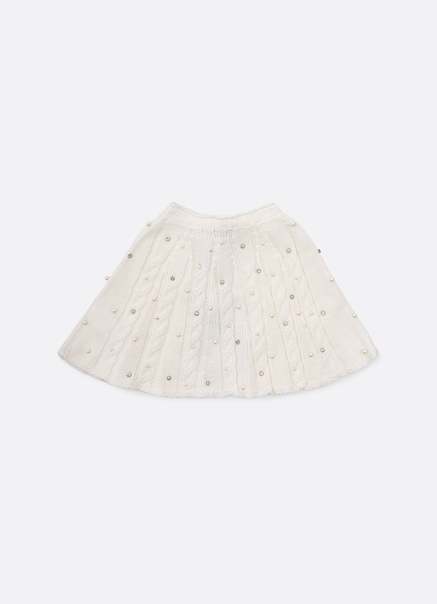 Capinha Tricot Sem Costura Bordados