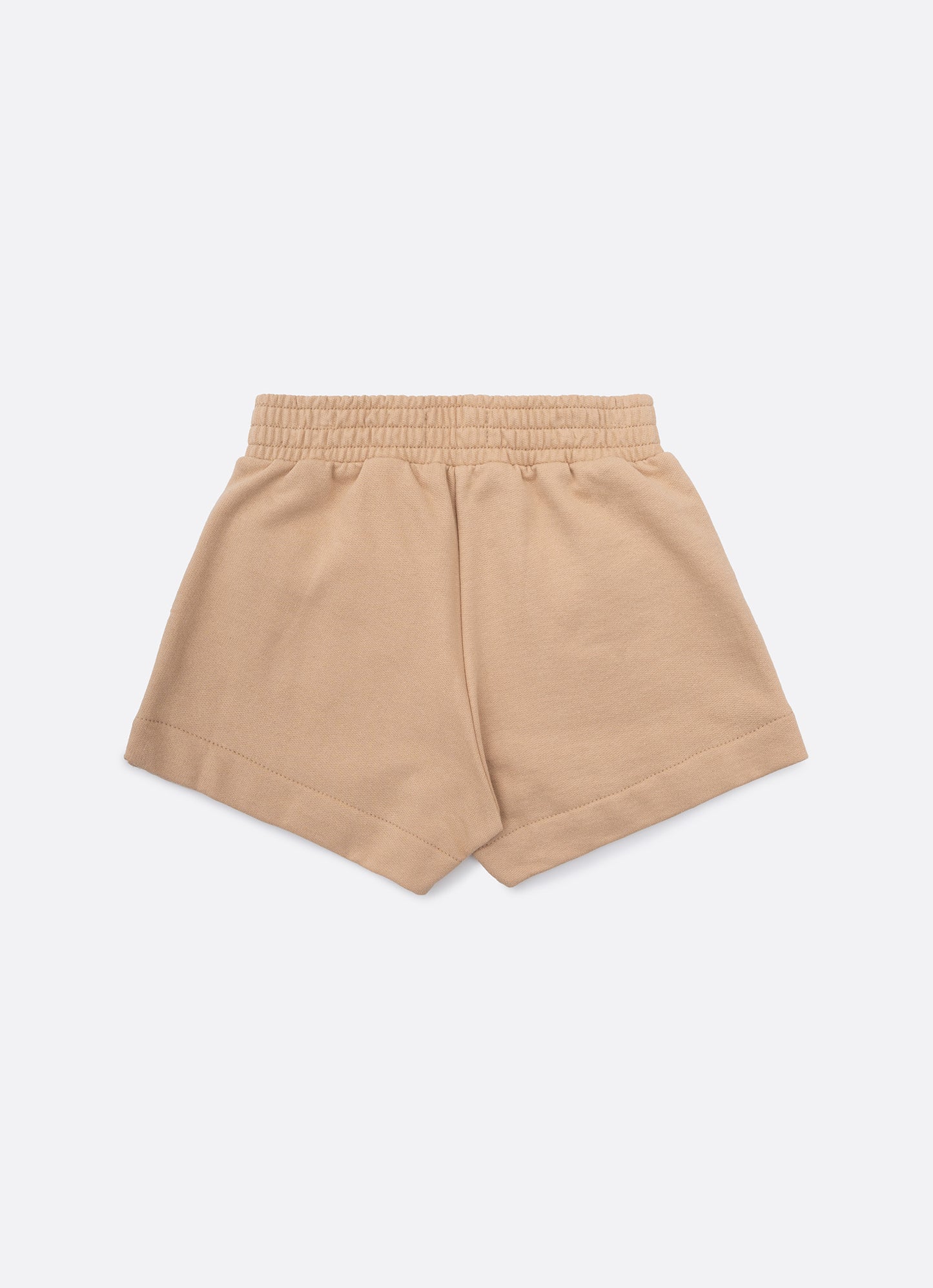 Saia Short Moletom Bolsos Bordados
