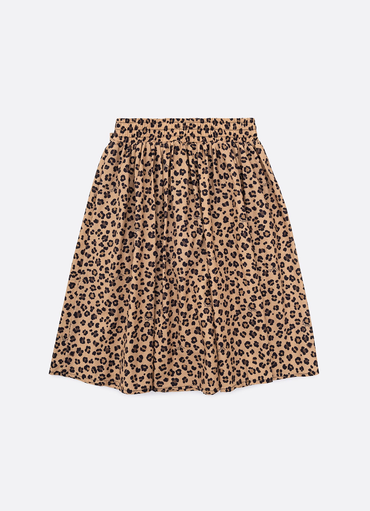 Saia Short Midi Algodão Estampa Onçinha