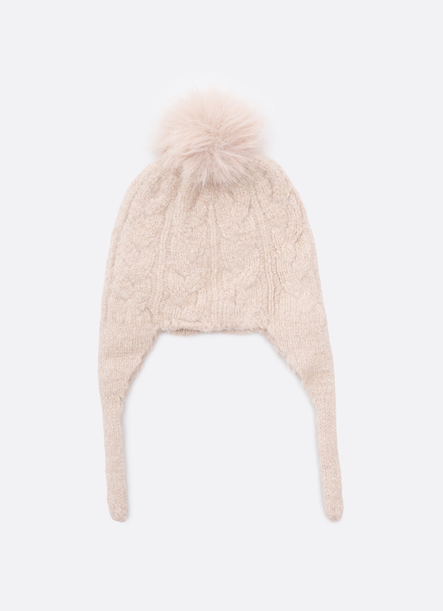Touca Tricot Fio Fofinho Sem Costura