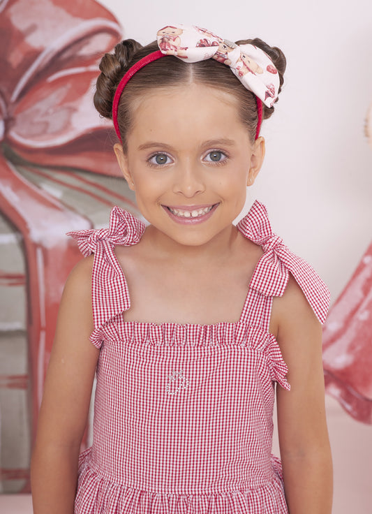 Vestido Tricoline Xadrez Natal Vestido Tricoline Xadrez Natal
