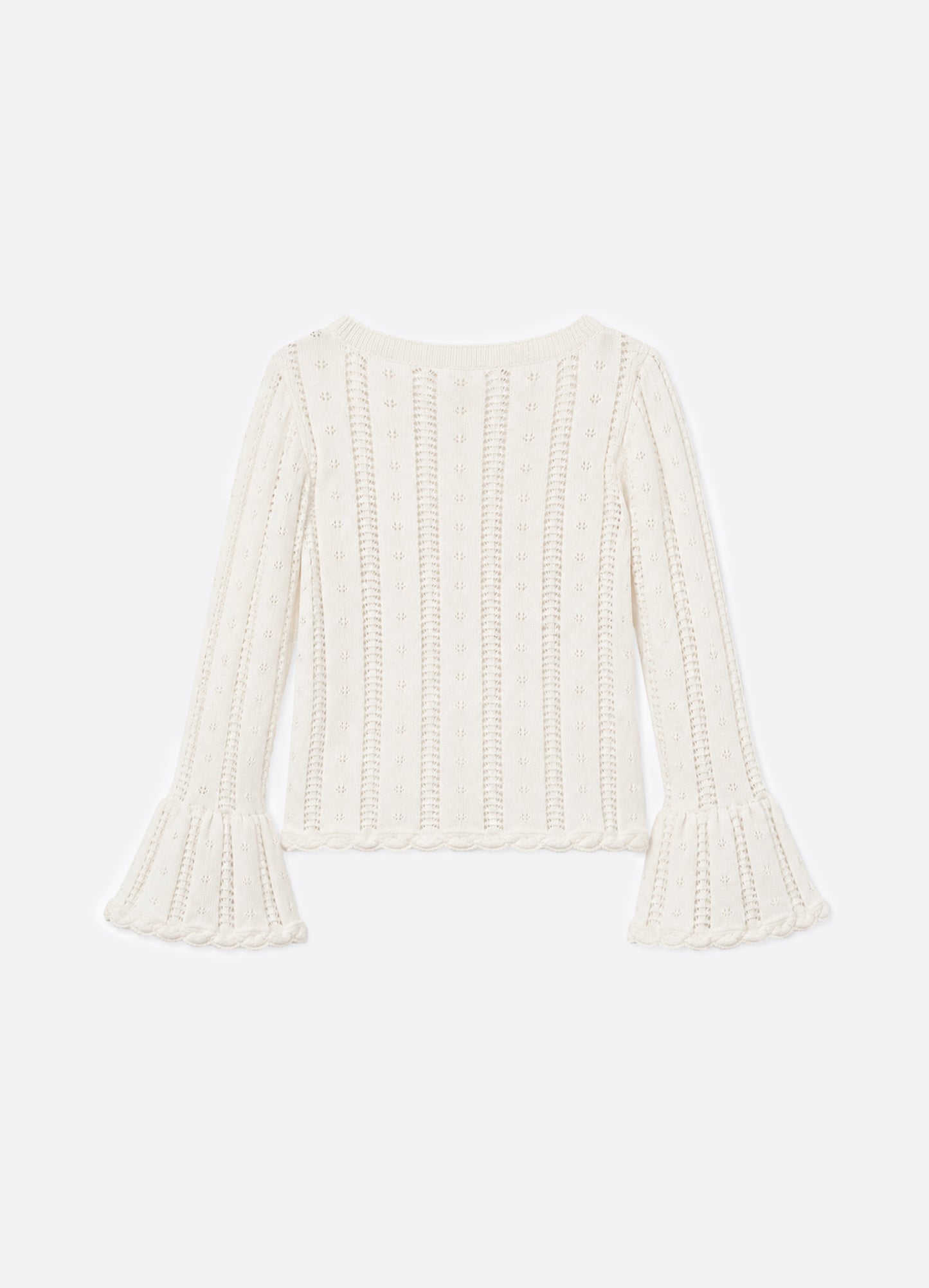 Blusa Tricot Ponto Renda