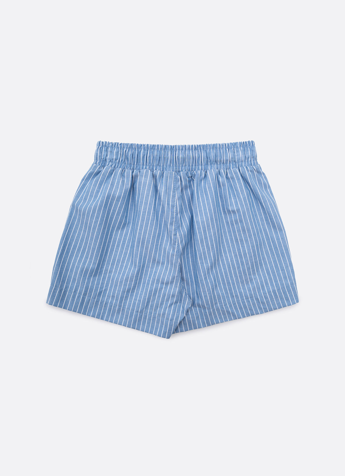 Short Algodão Listrado Lacinhos