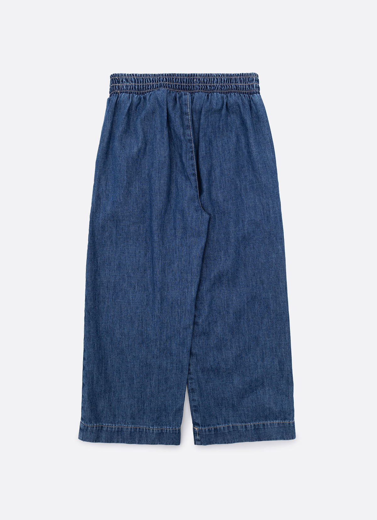 Calça Pantacourt Jeans Fino Rendinhas