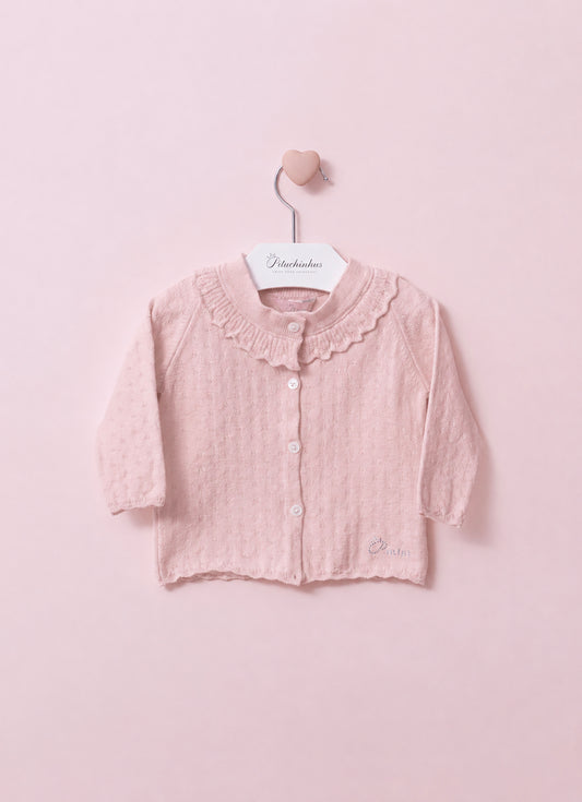 Casaqueto Tricot Golinha Pmini Casaqueto Tricot Golinha Pmini