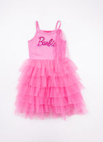 Vestido Cotton Lantejoulas Barbie
