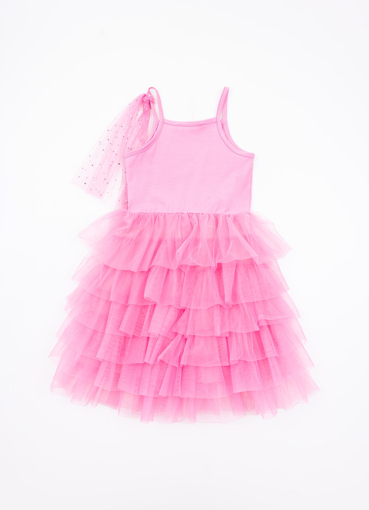 Vestido Cotton Lantejoulas Barbie