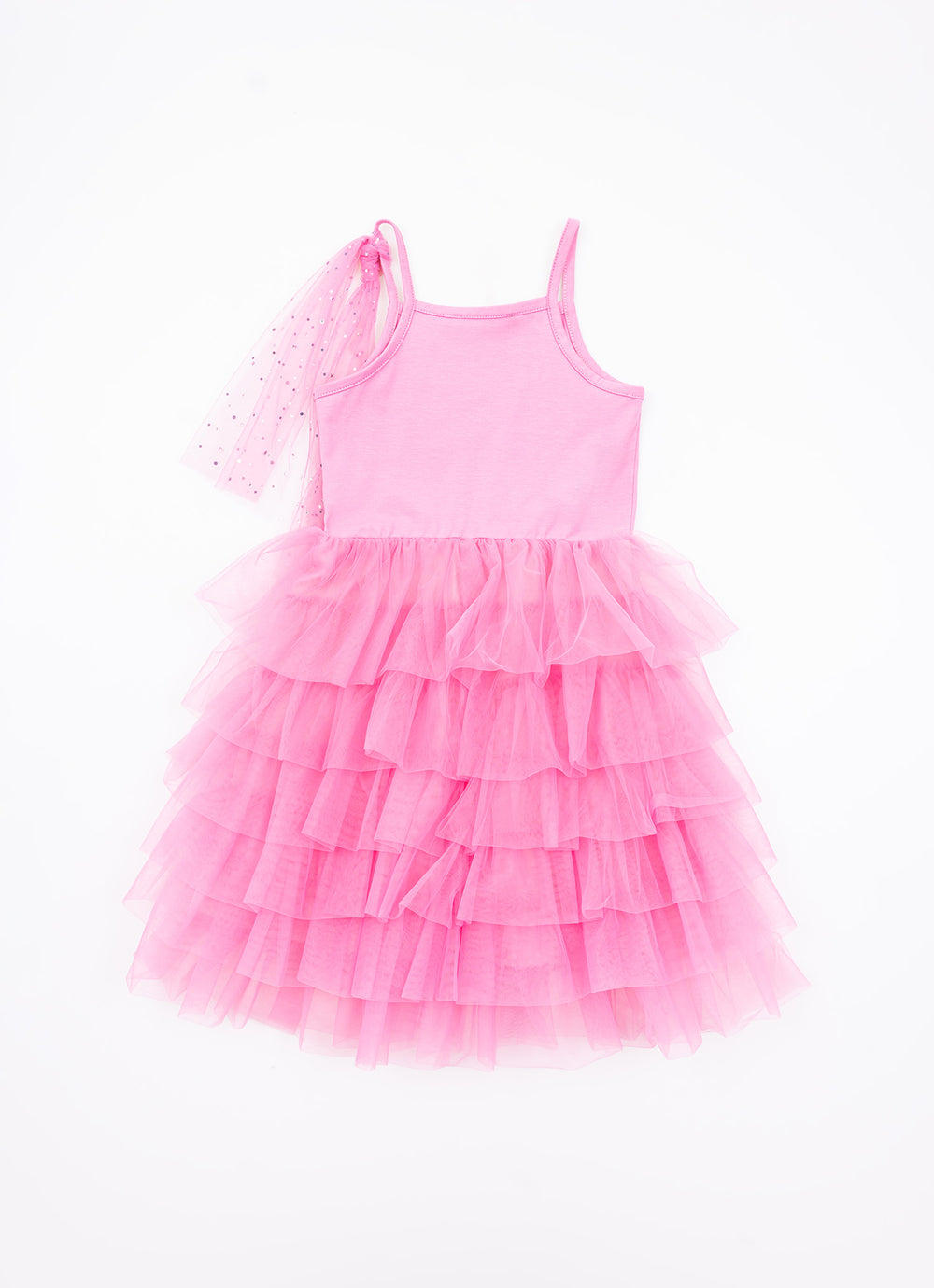 Vestido Cotton Lantejoulas Barbie
