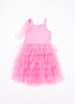Vestido Cotton Lantejoulas Barbie