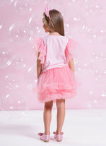Saia Short Frufru Barbie Bailarina