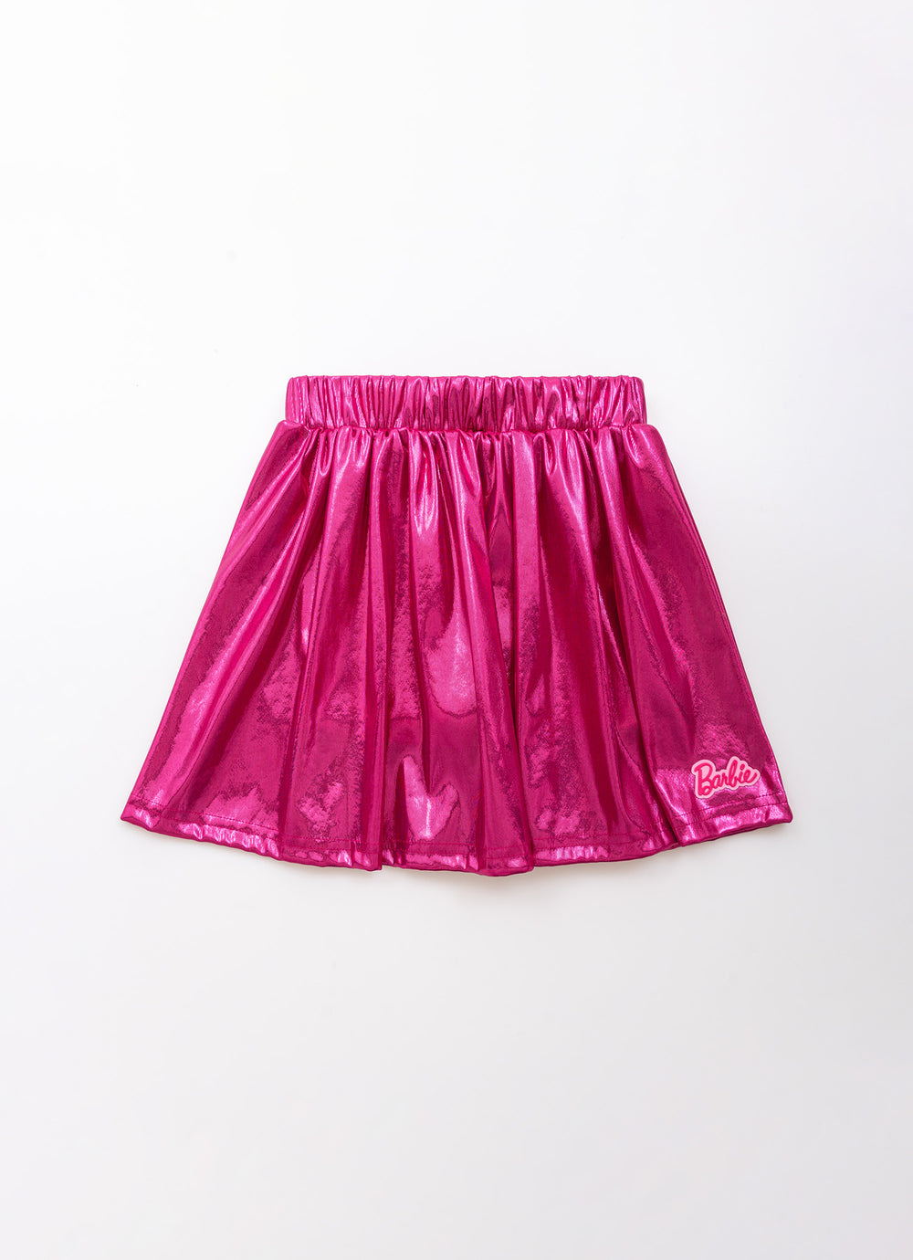 Saia Short Malha Shine Barbie