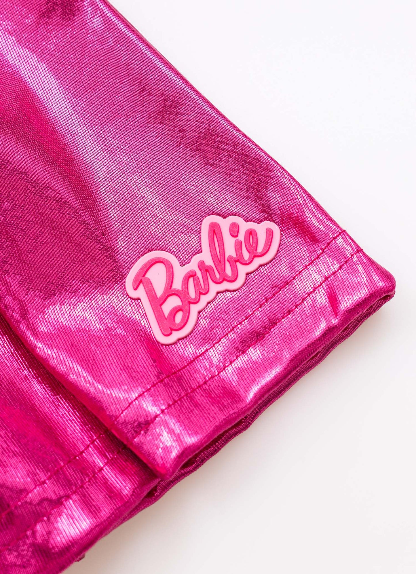 Saia Short Malha Shine Barbie