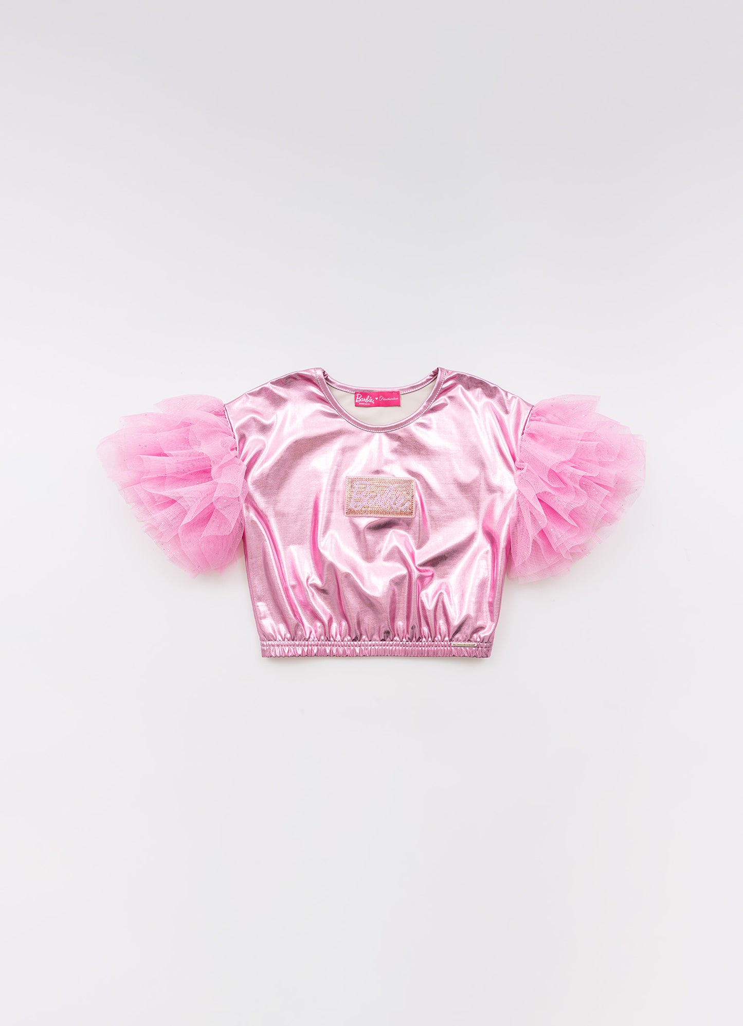 Blusa Malha Shine Barbie