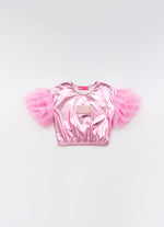 Blusa Malha Shine Barbie