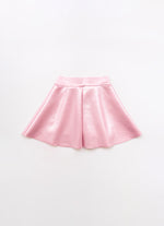 Saia Short Malha Brilho Barbie