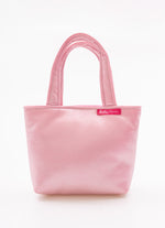 Bolsa Puffer Malha Brilho Barbie