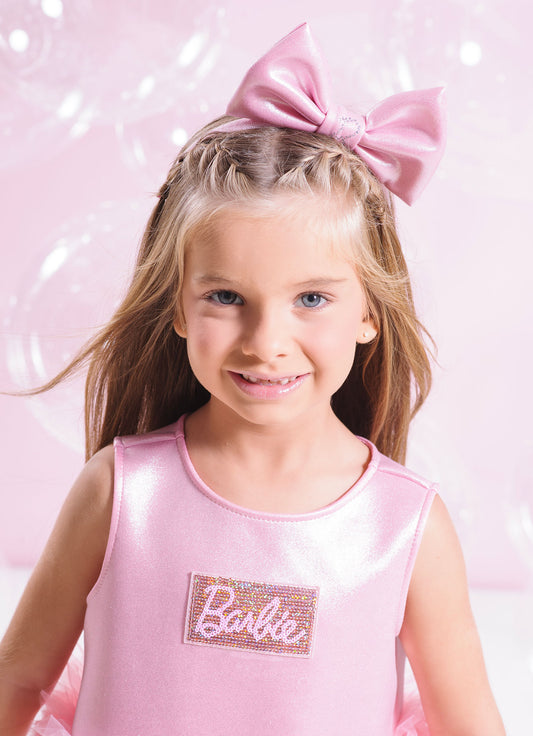 Arco Laço Puffer Barbie Arco Laço Puffer Barbie