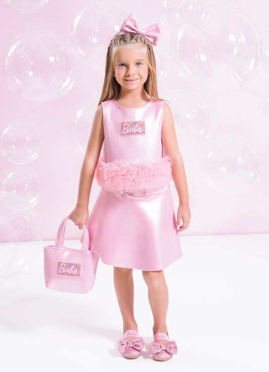 Arco Laço Puffer Barbie Arco Laço Puffer Barbie