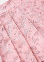 Short Saia Sarja Estampa Barbie Ballet