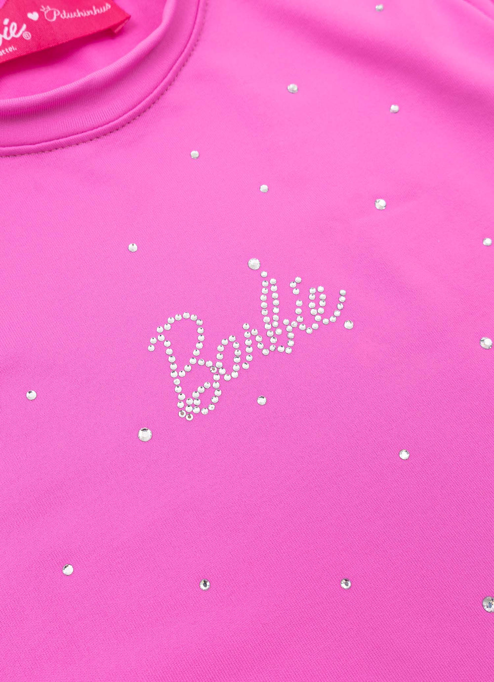 Conjunto Light Blusa e Short Cristais Barbie