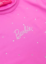 Conjunto Light Blusa e Short Cristais Barbie
