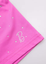 Conjunto Light Blusa e Short Cristais Barbie