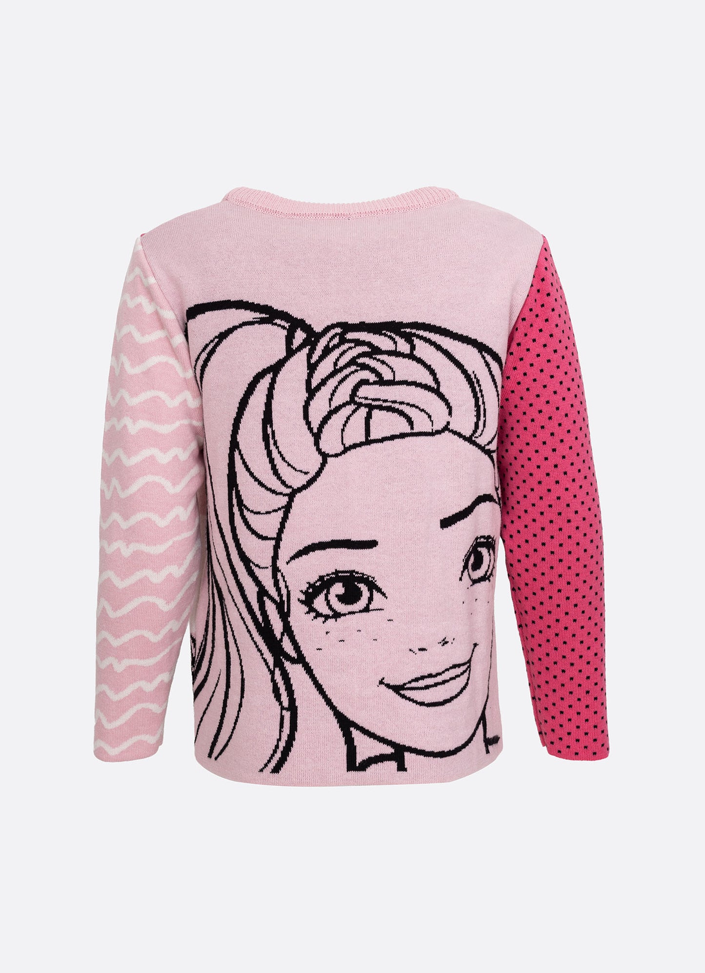 Blusa Tricot Conceito Jacquard Barbie