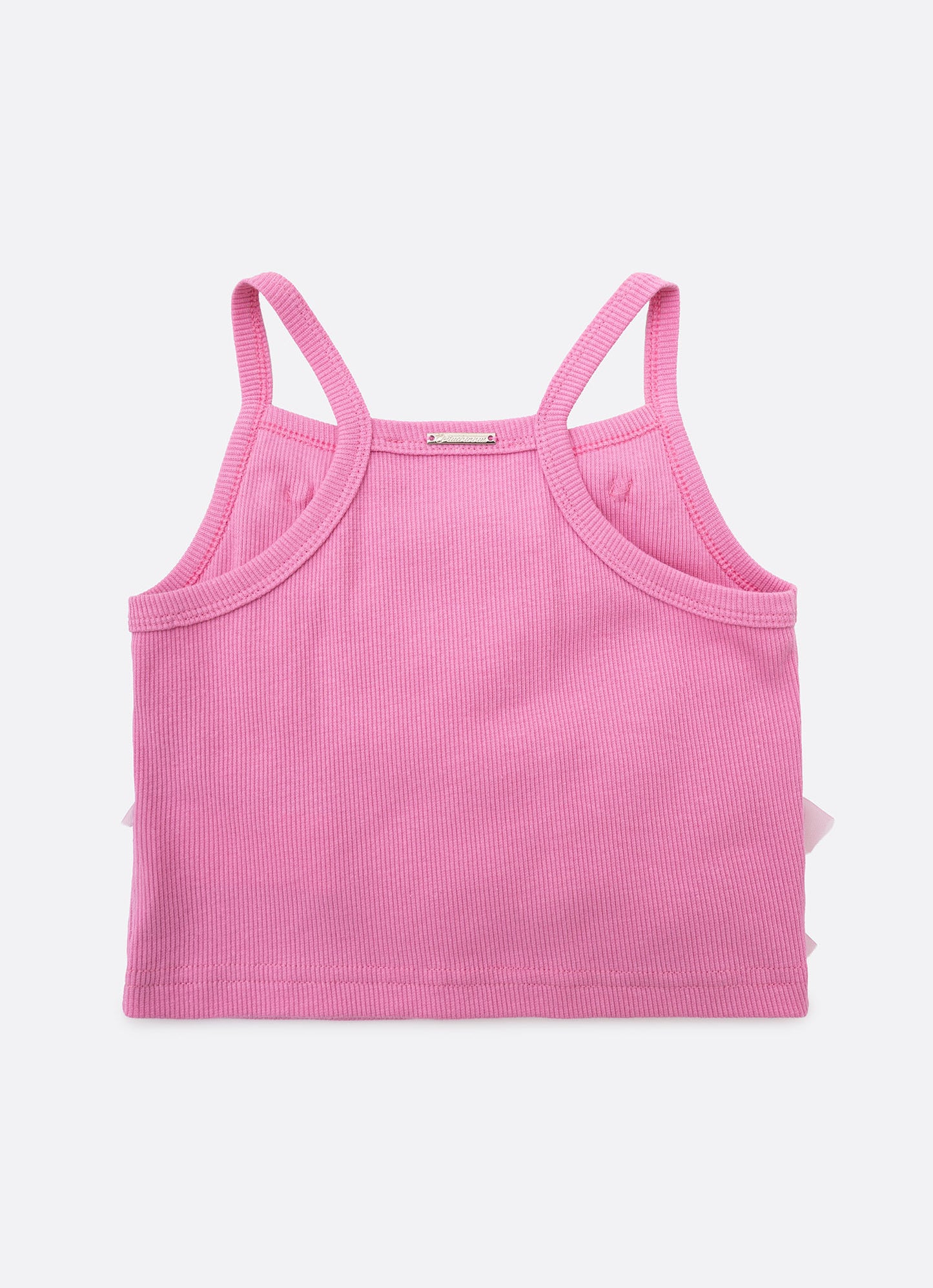 Blusa Alça Cropped Multi Laços Tule Barbie
