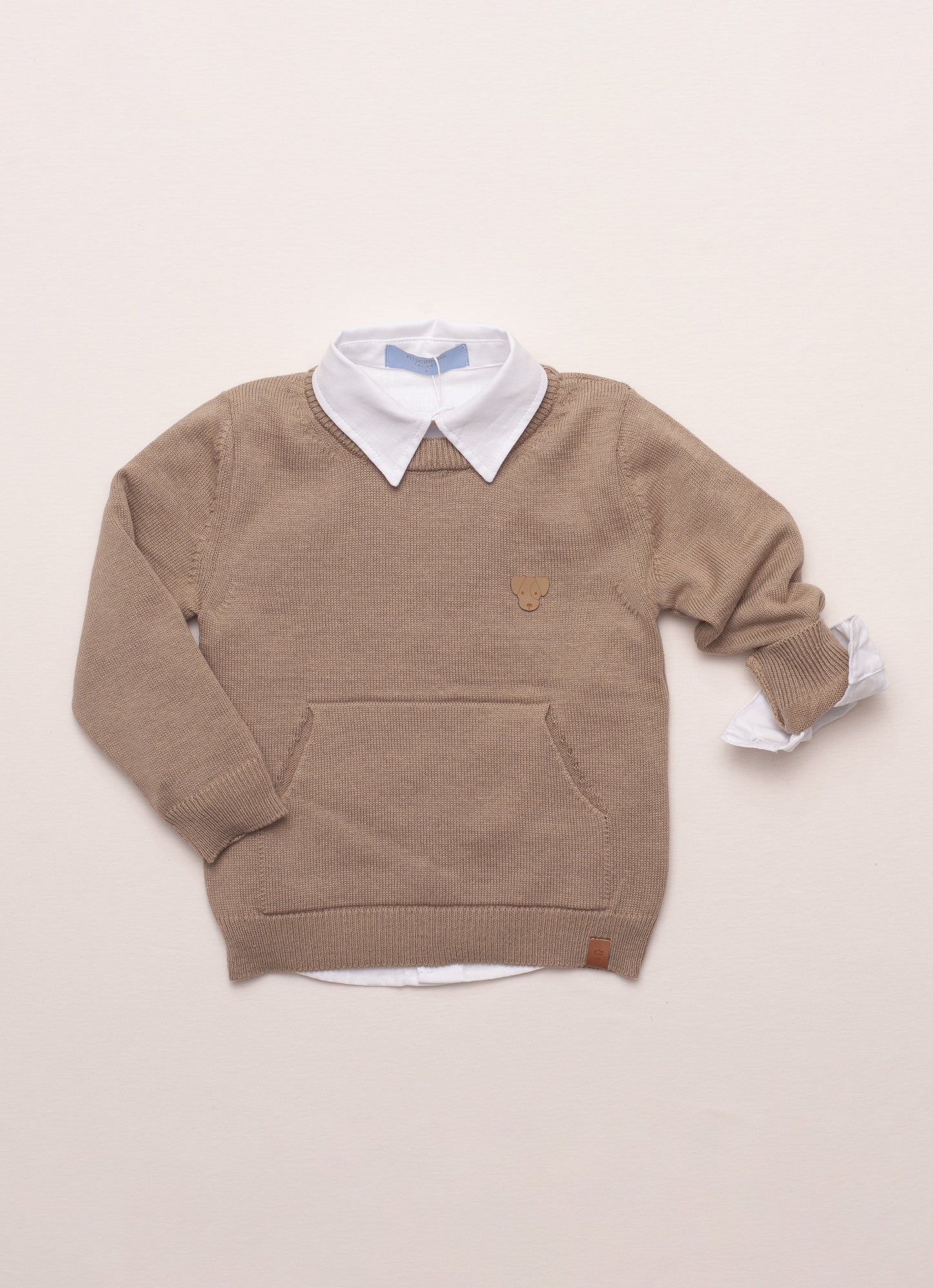 Blusa Tricot Canguru For Boys