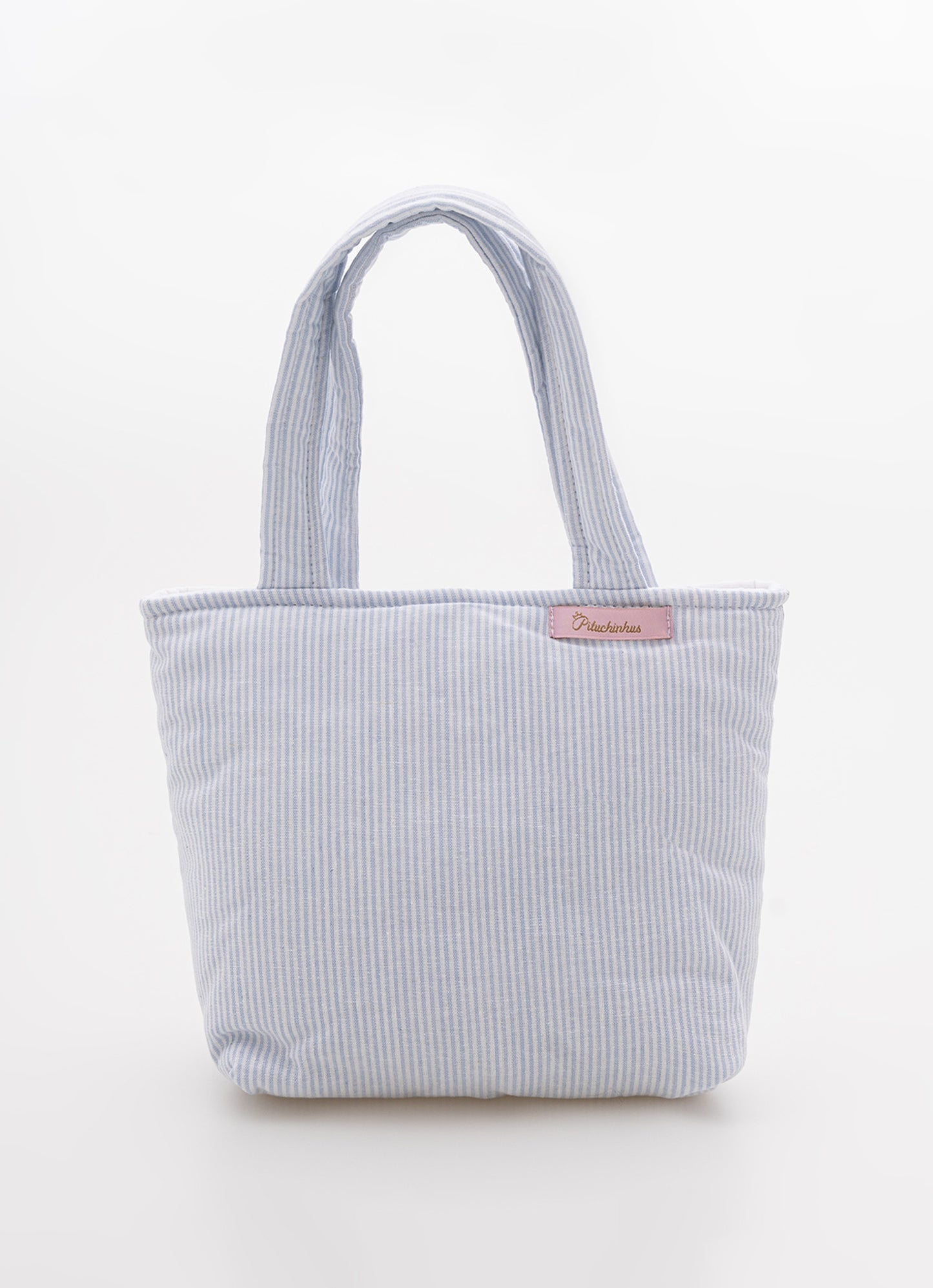Bolsa Puffer Tricoline Mini Laços