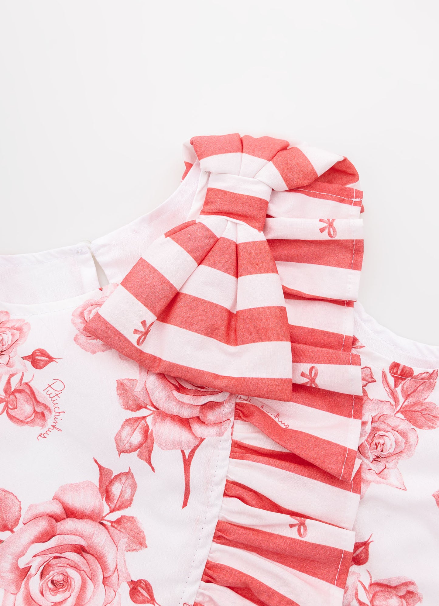 Blusa Algodão Estampa Floral Babado