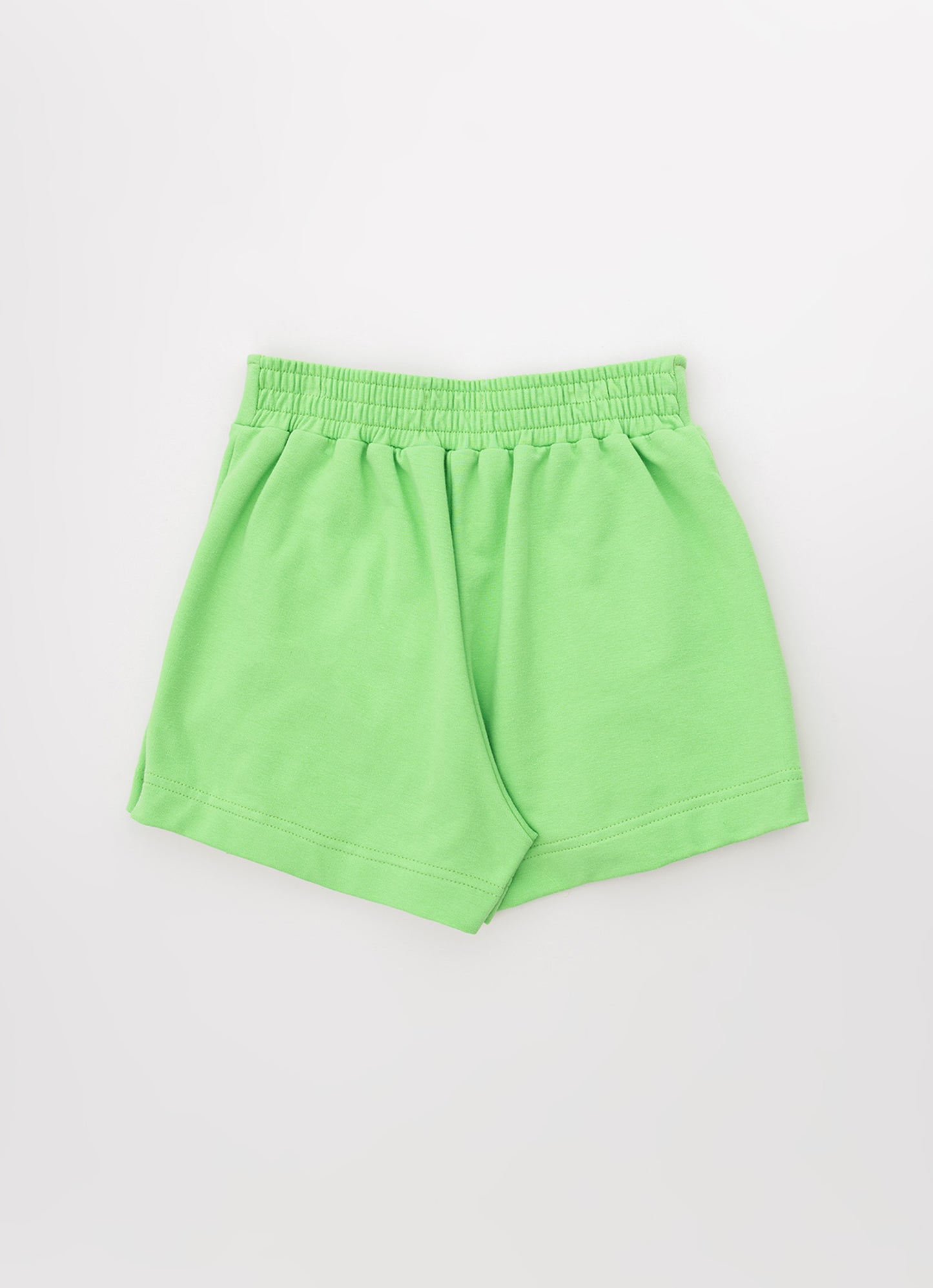 Saia Short Moletinho Pregas Patche Raquetes