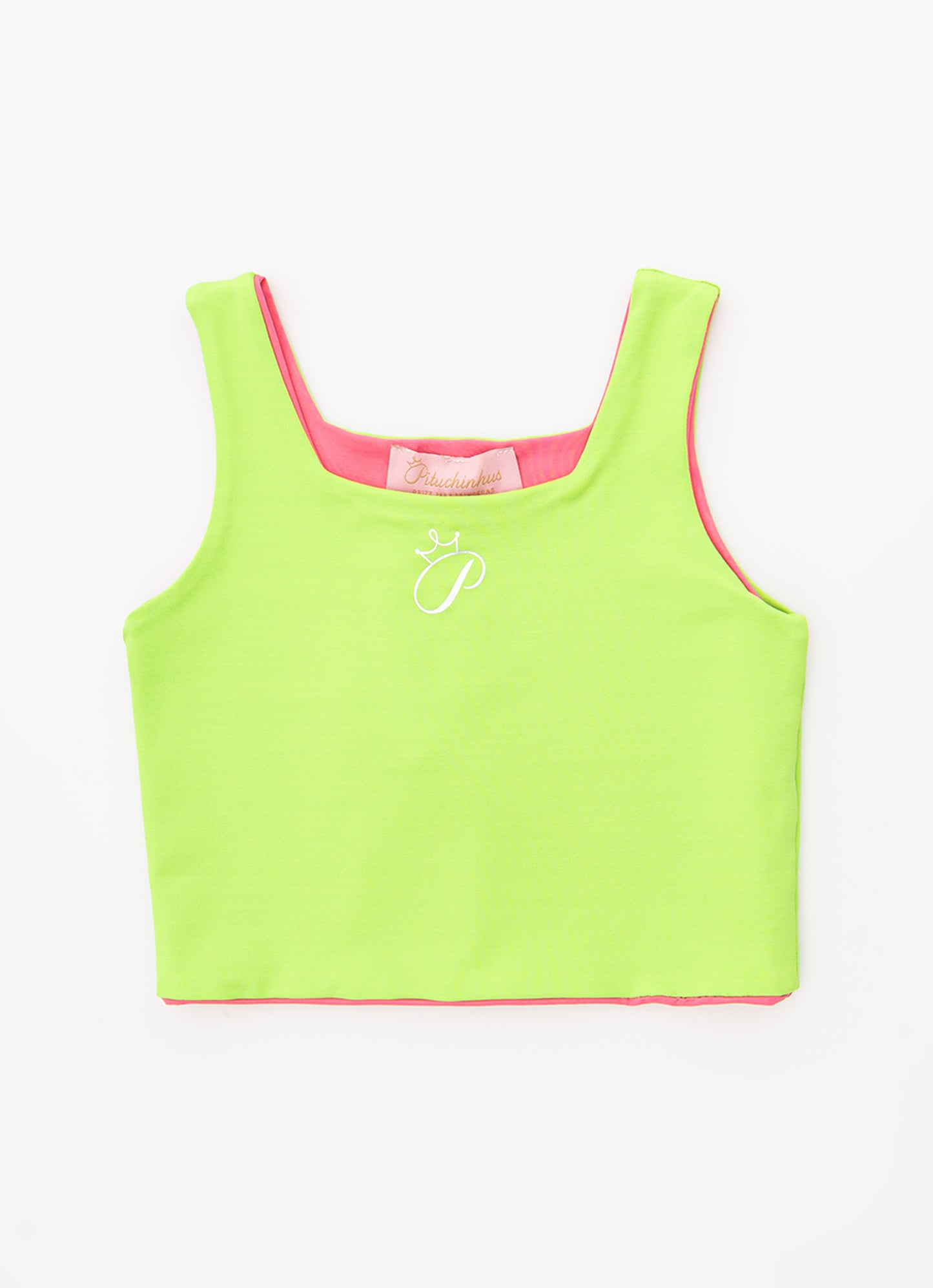 Blusa Cropped Light Dupla Face