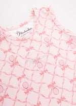 Vestido Light Estampa Raquetes