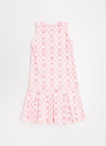 Vestido Light Estampa Raquetes