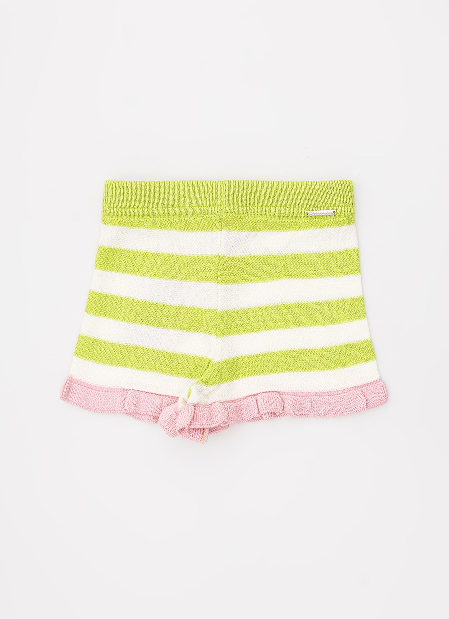 Short Tricot Listrado Babadinho