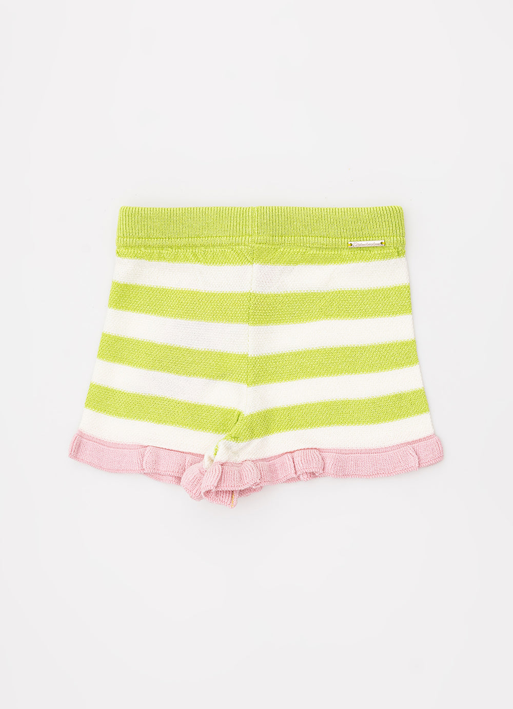 Short Tricot Listrado Babadinho