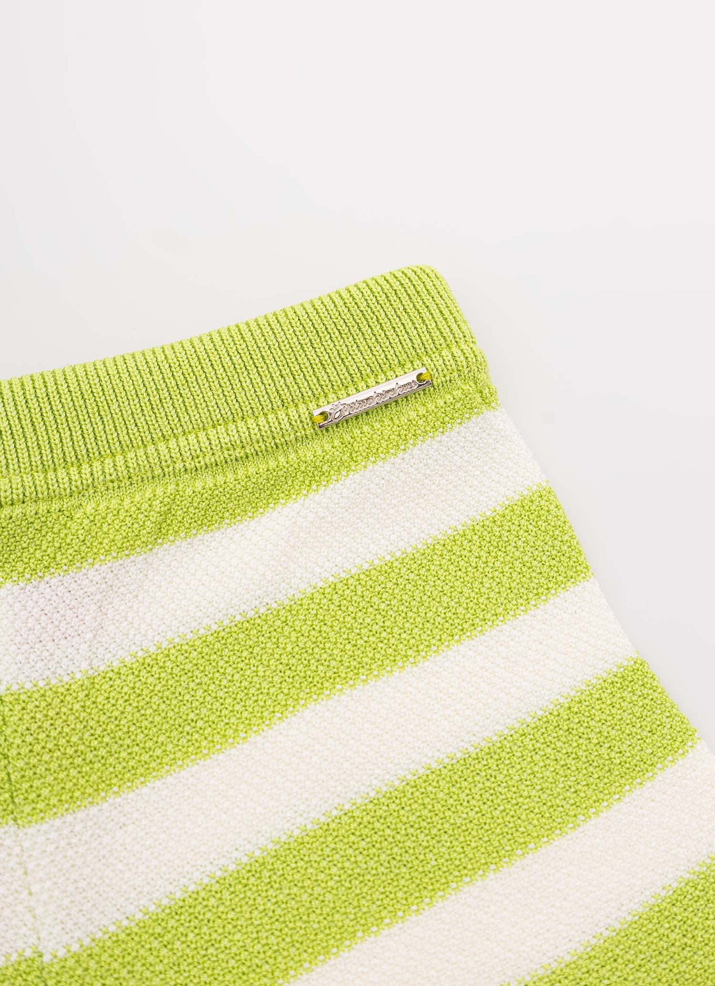 Short Tricot Listrado Babadinho