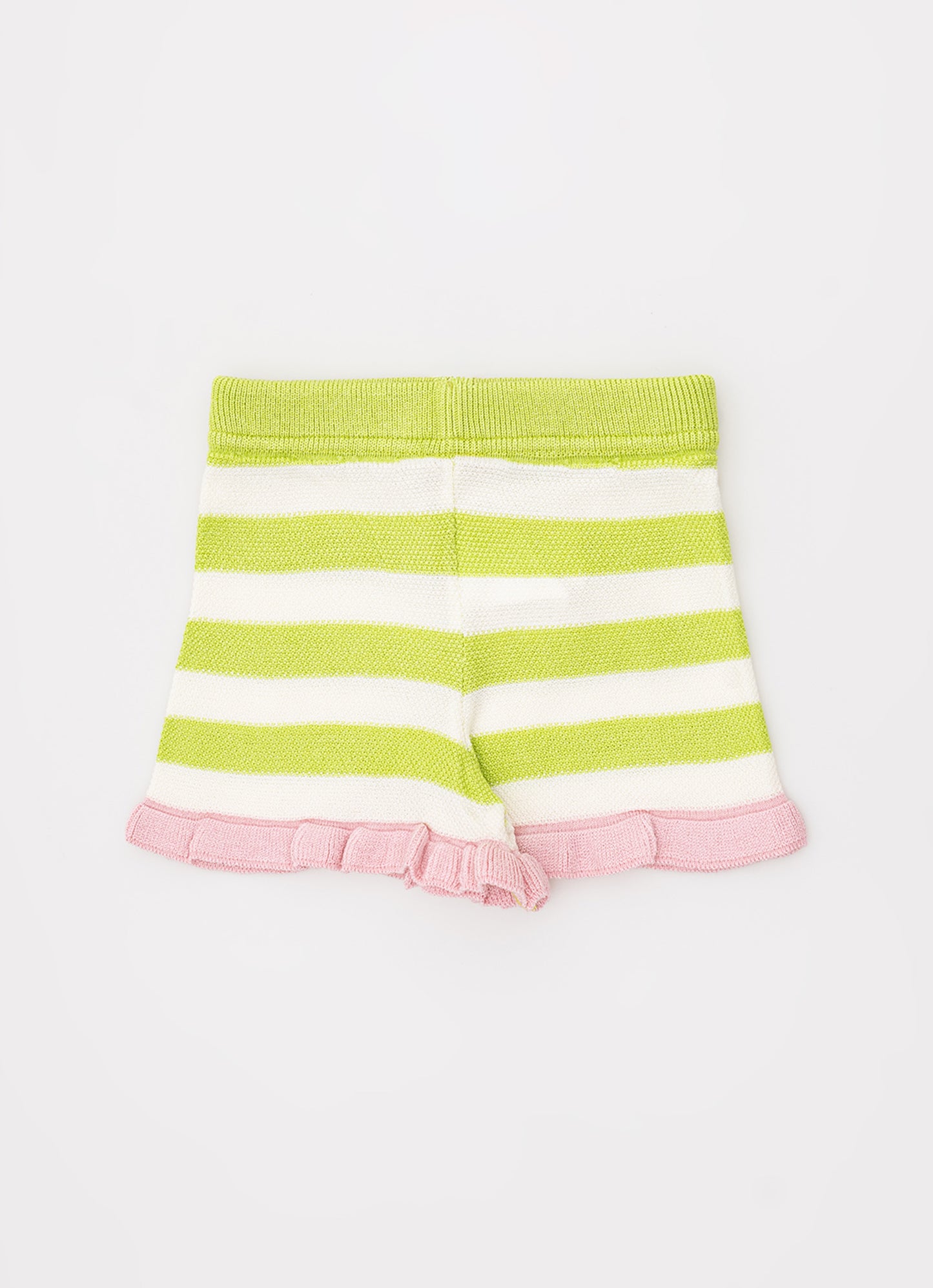 Short Tricot Listrado Babadinho