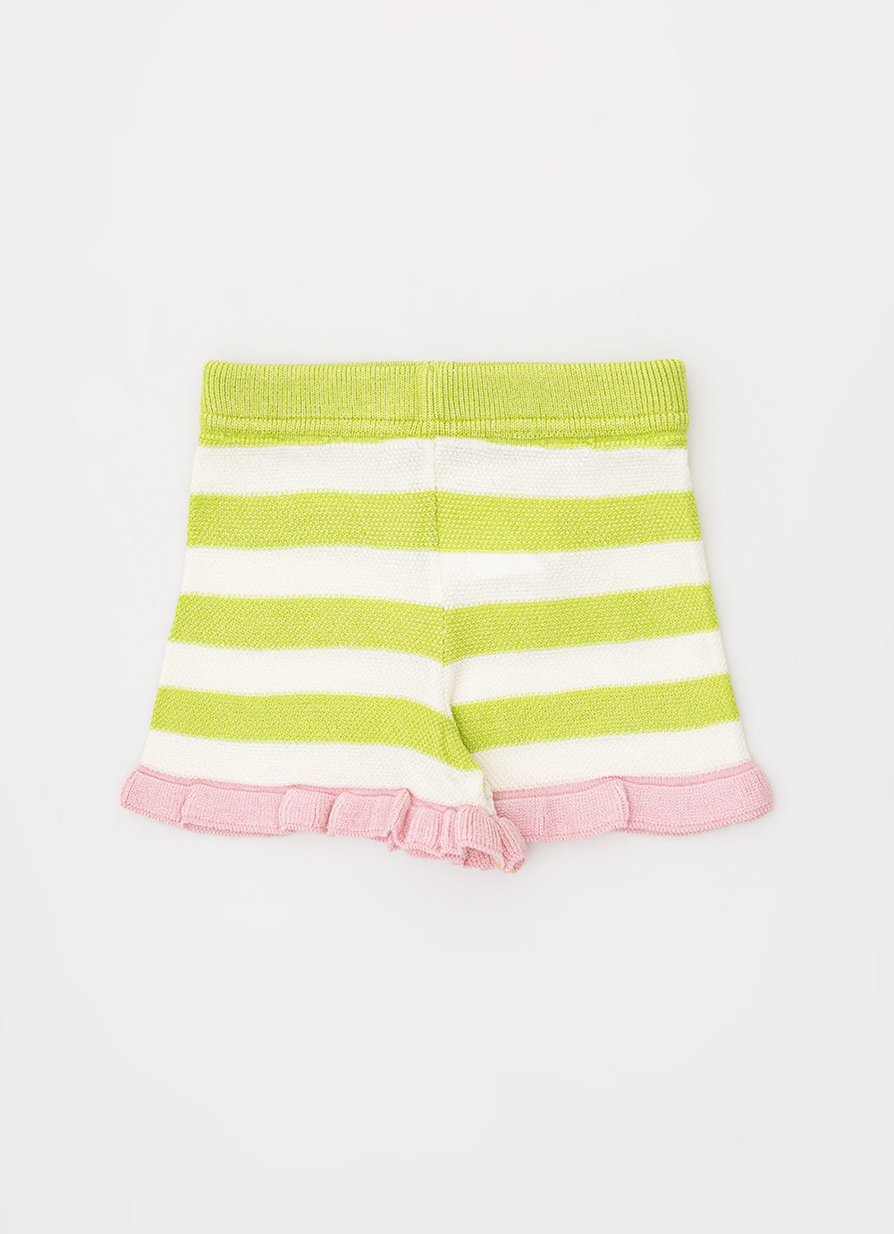 Short Tricot Listrado Babadinho