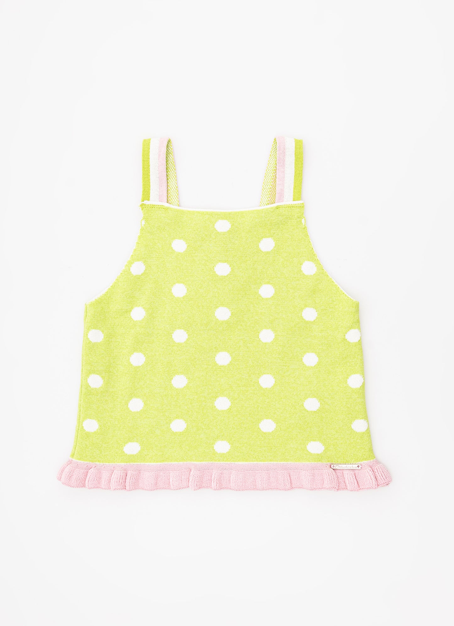 Regata Tricot Poá Babadinho