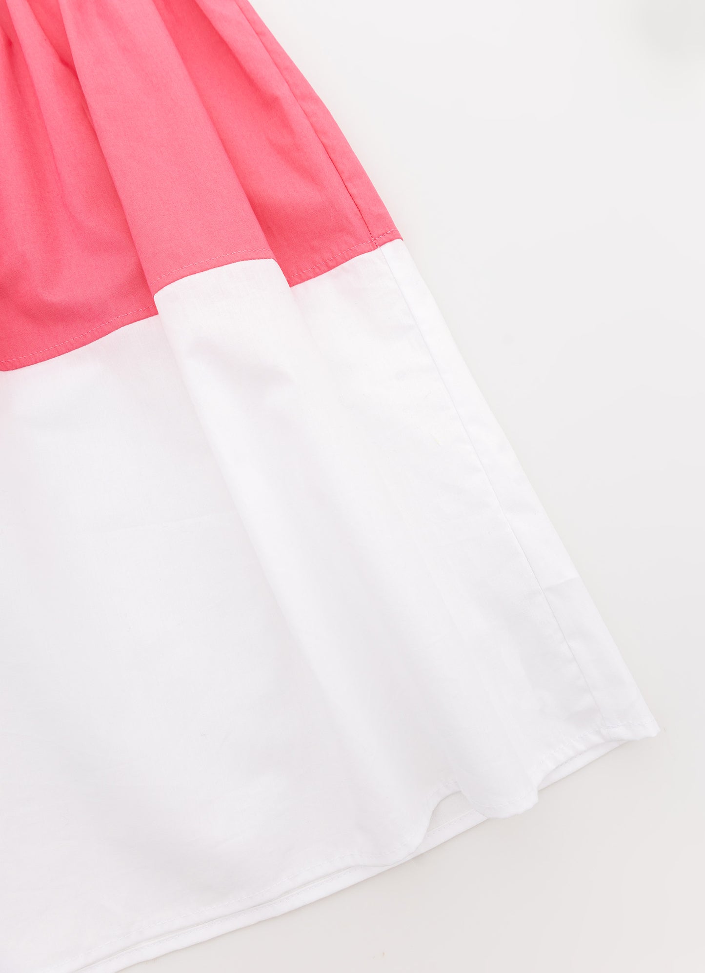 Vestido Tricoline Babados Colorido Love