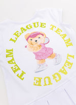 Blusa Cotton Ursinha Pregas