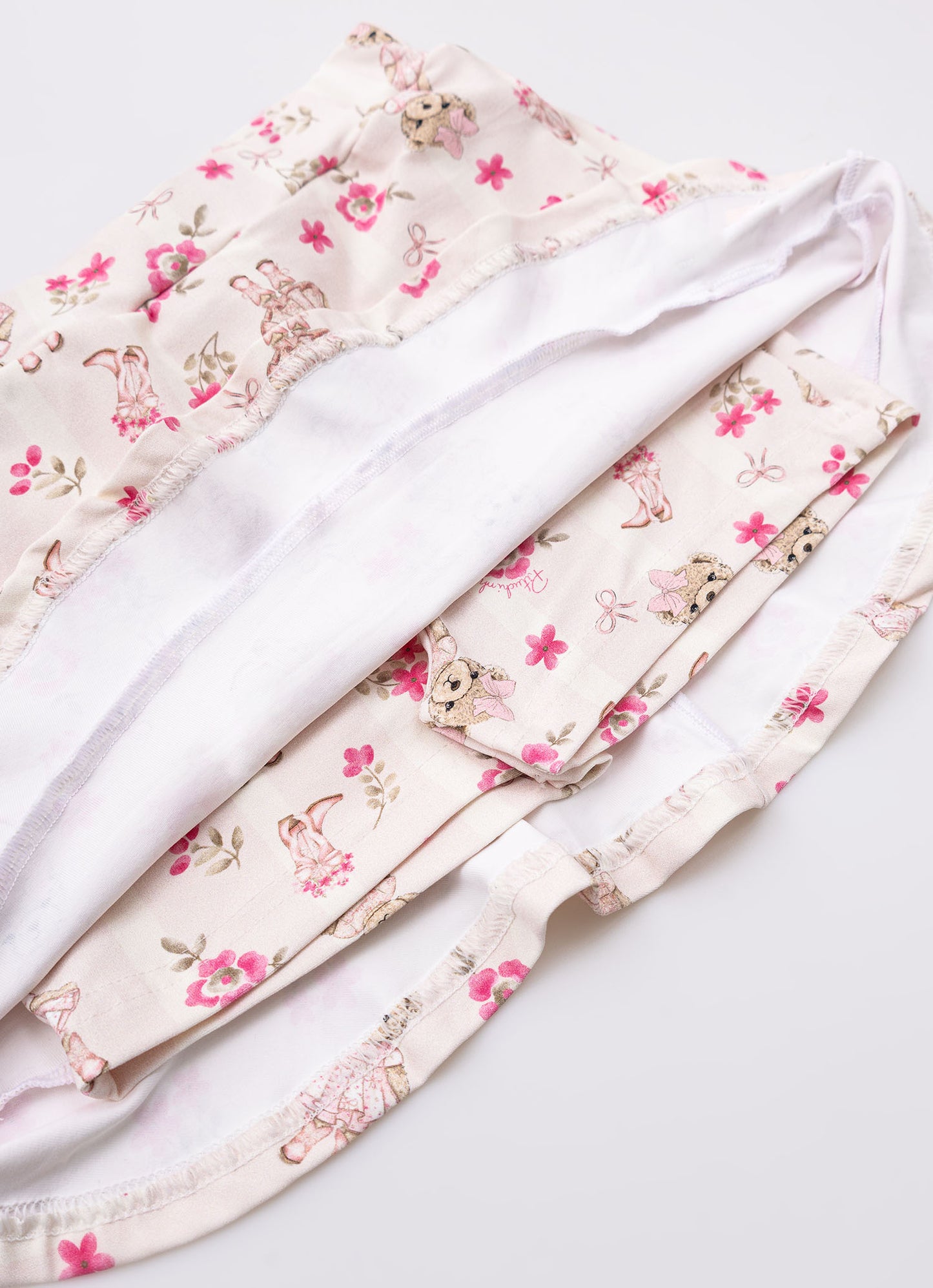 Saia Short Light Estampado Pituchinhus