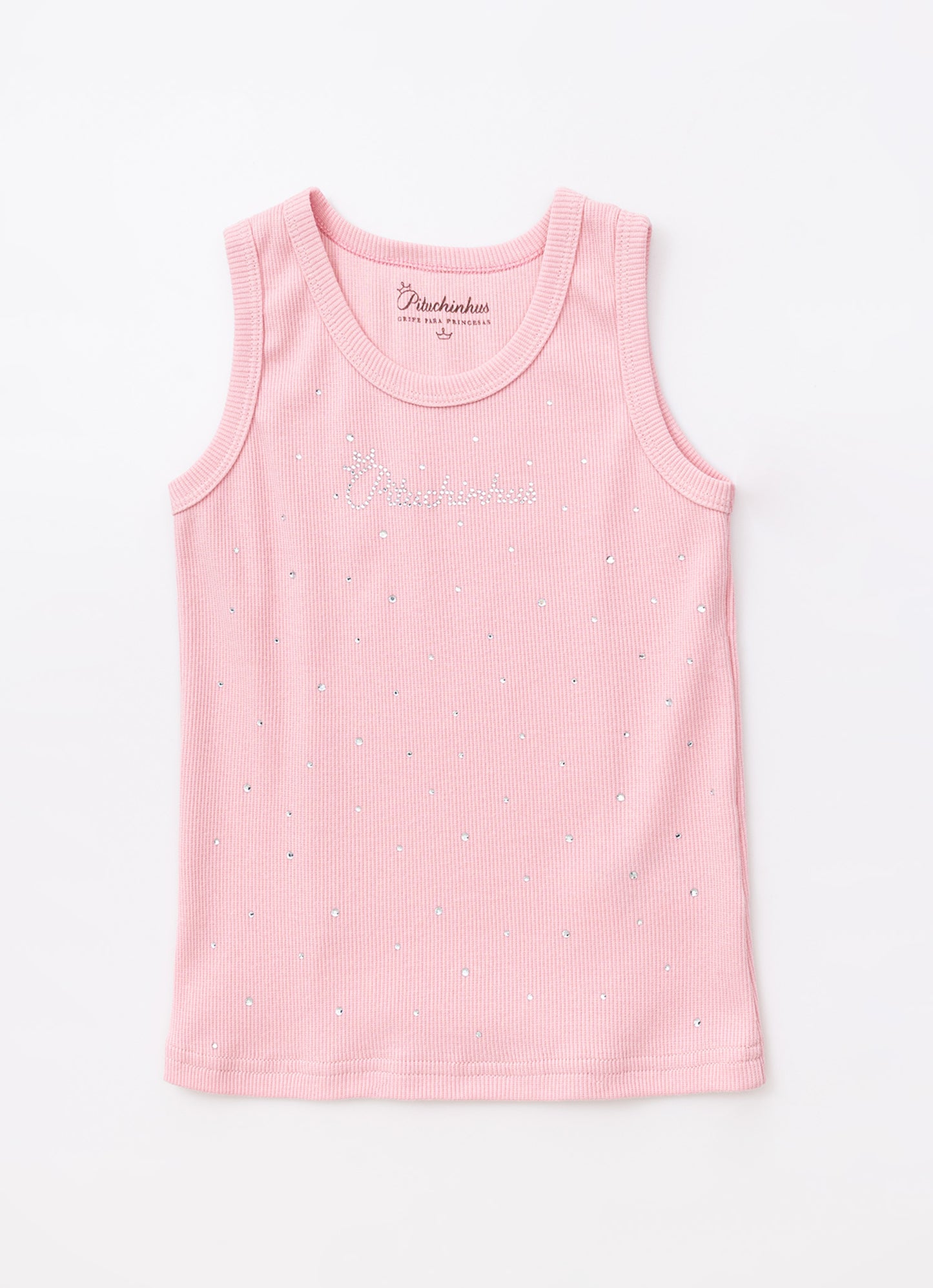 Regata Ribana Cristais Rosa Pastel