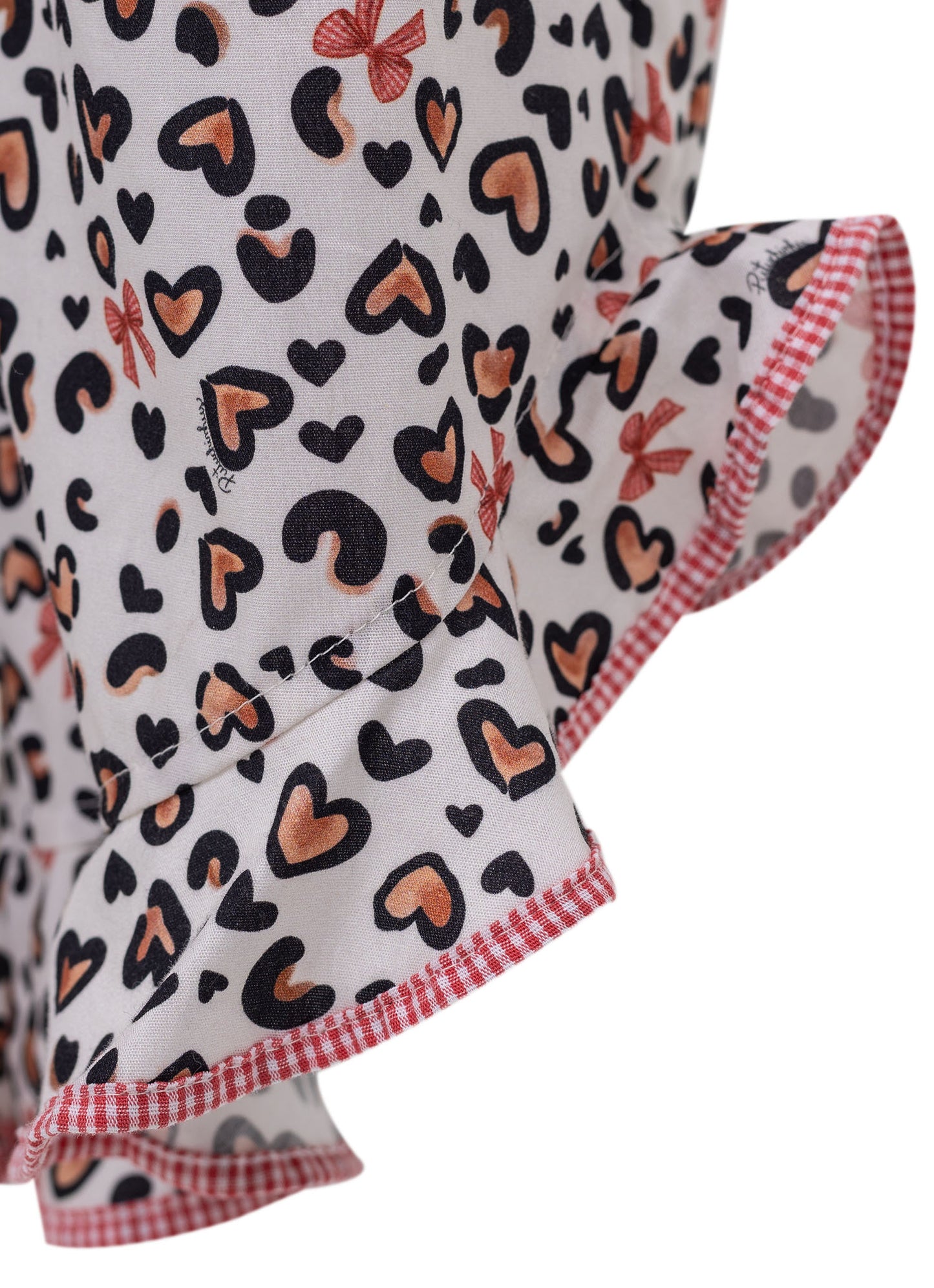 Calça Pantacourt Algodão Animal Print Resort