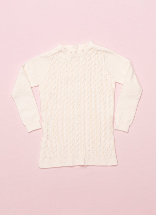 Blusa Tricot Sem Costura Tranças Blusa Tricot Sem Costura Tranças