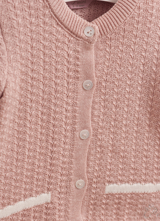 Casaqueto Tricot Mini Tranças Casaqueto Tricot Mini Tranças