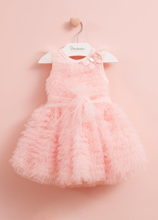 Vestido Ribana Festa Babadinhos Tule Vestido Ribana Festa Babadinhos Tule